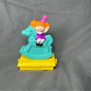 1994 Happy Birthday Cabbage Patch Kids Rocking Horse Train #8 McDonalds Meal Toy